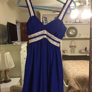Semi-Formal Blue Cocktail Dress